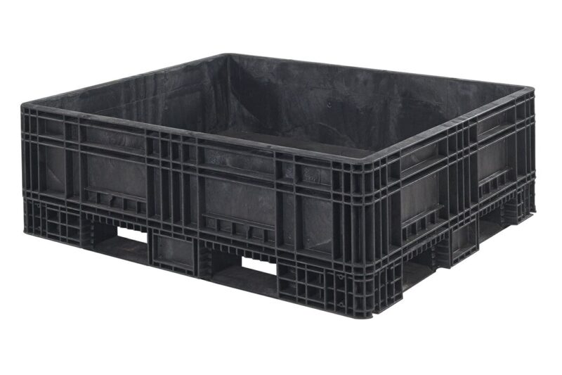 A collapsible HDRS5648-19 Fixed Wall crate.