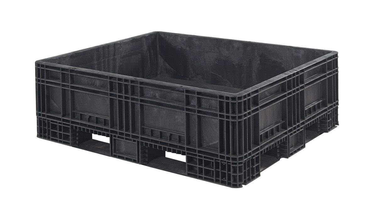 A collapsible HDRS5648-19 Fixed Wall crate.